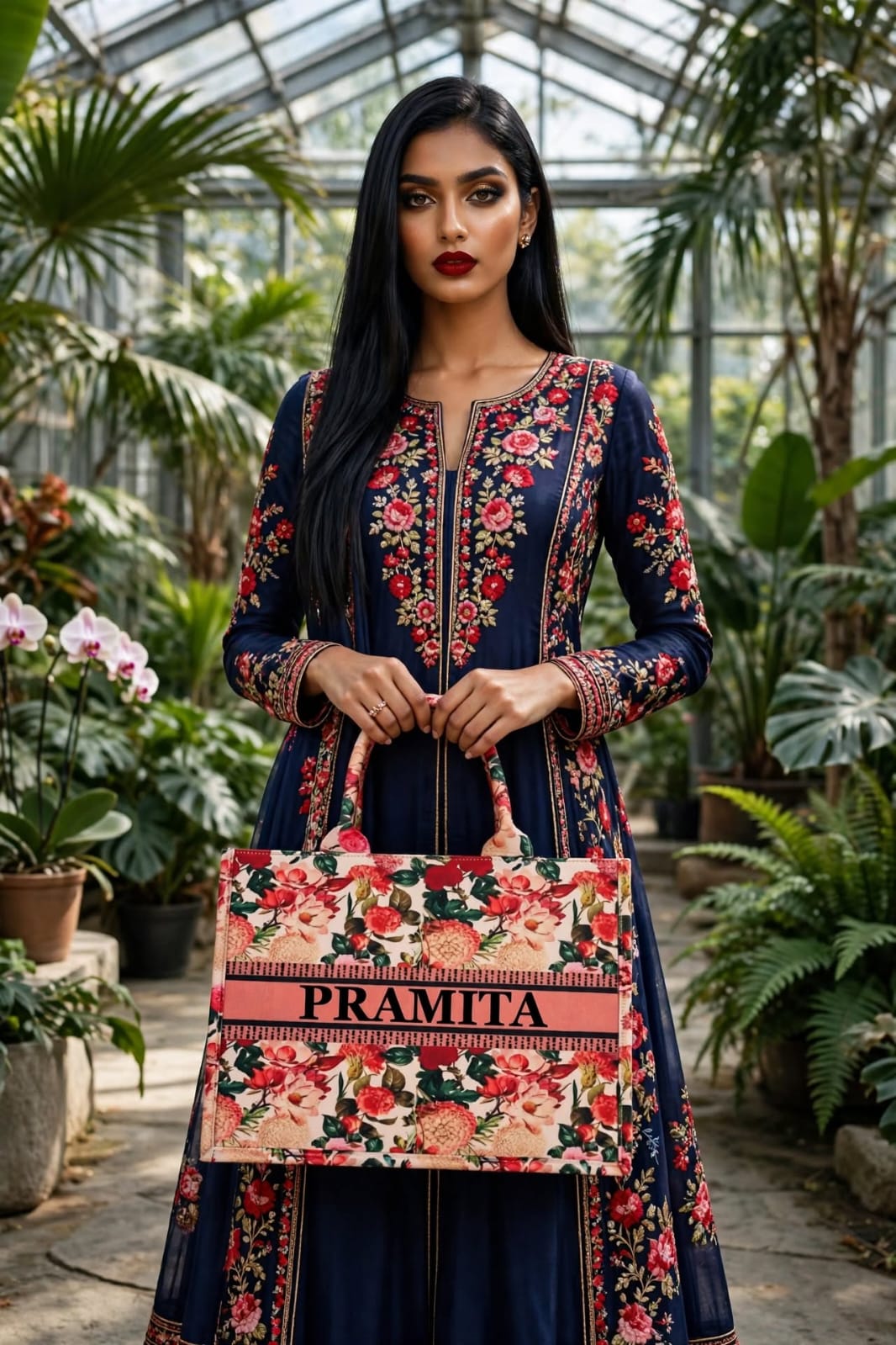 Personalized Digital Printed Cotton Tote Bag – Custom Name Gift Bag 17.0