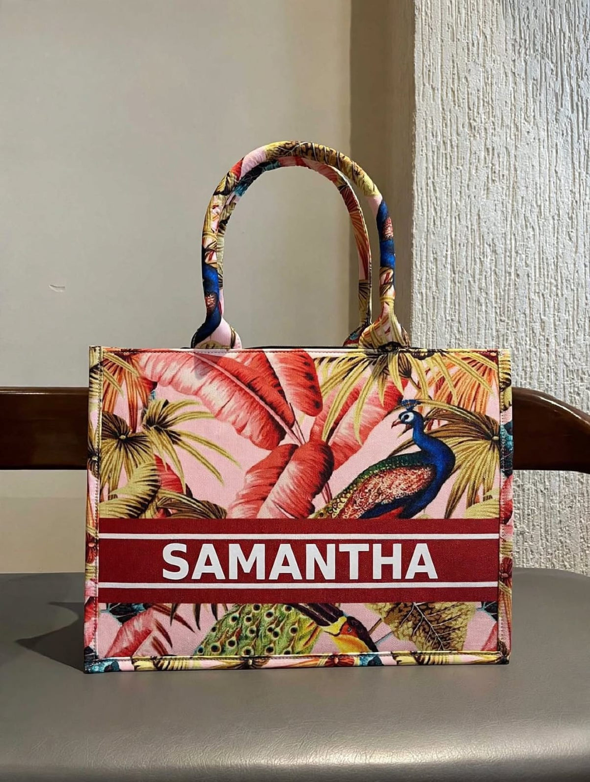 Personalized Digital Printed Cotton Tote Bag – Custom Name Gift Bag 9.0