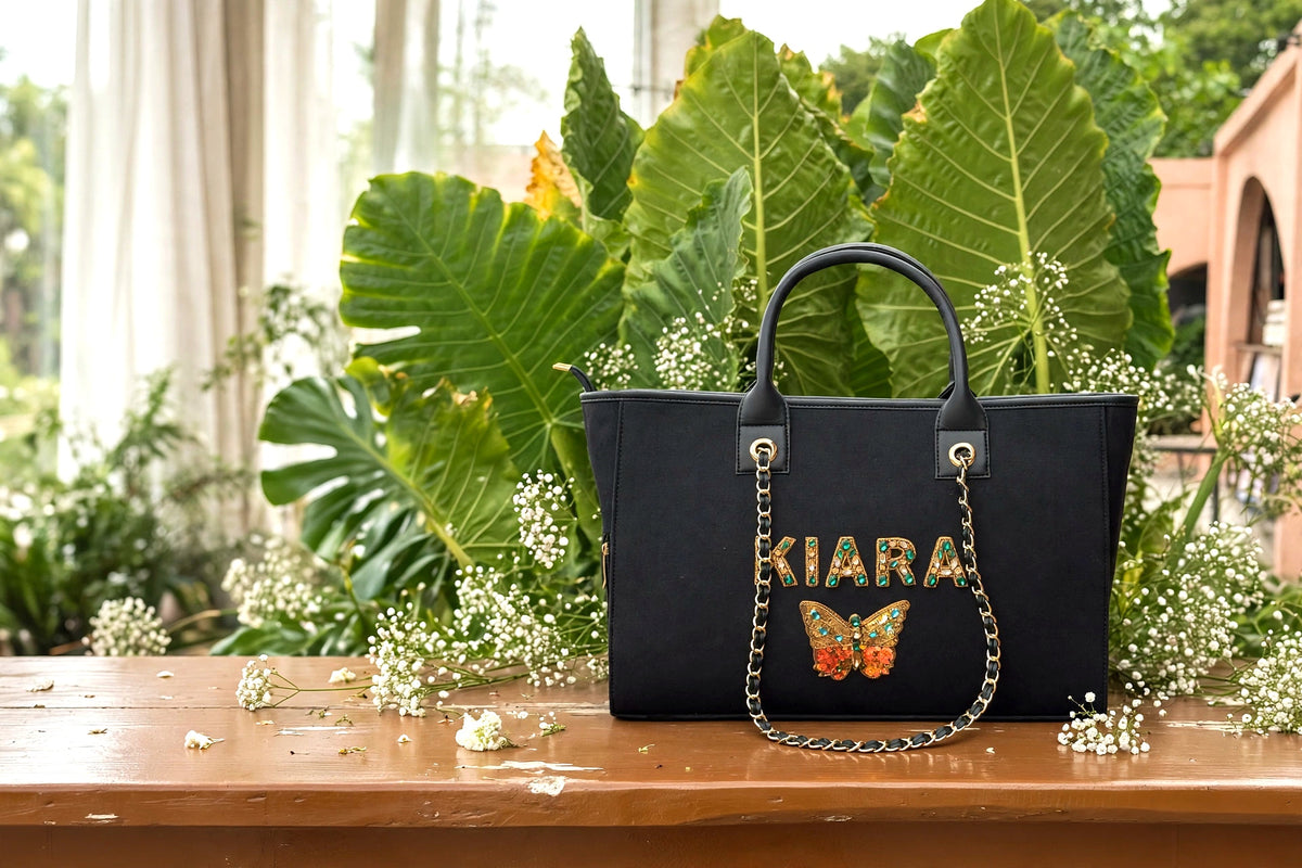 BAGWALLAA Mother Tote Bag - Customized Name Mommy Bag | Personalized Baby Bag for Moms