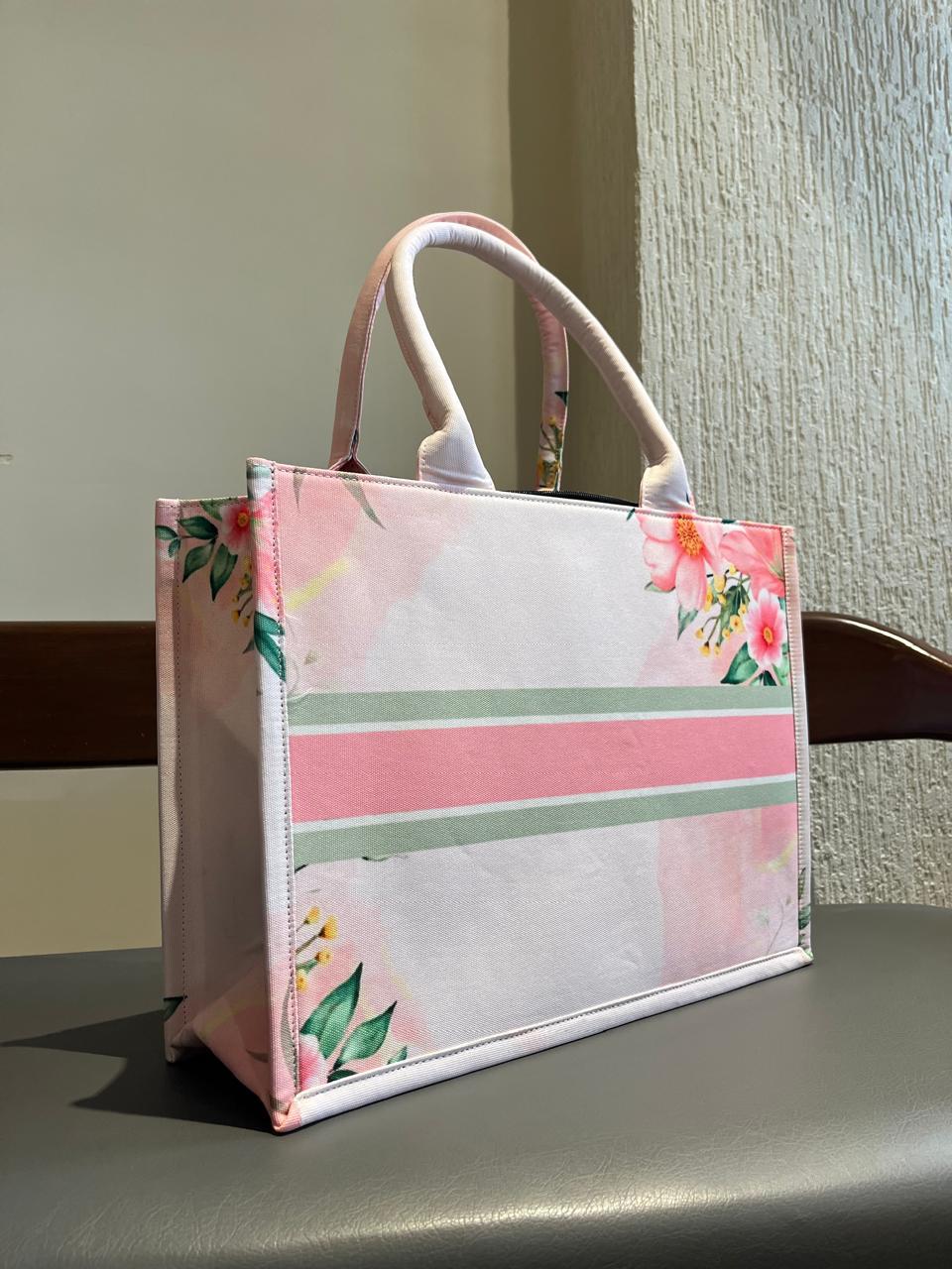 Personalized Digital Printed Cotton Tote Bag – Custom Name Gift Bag 22.0
