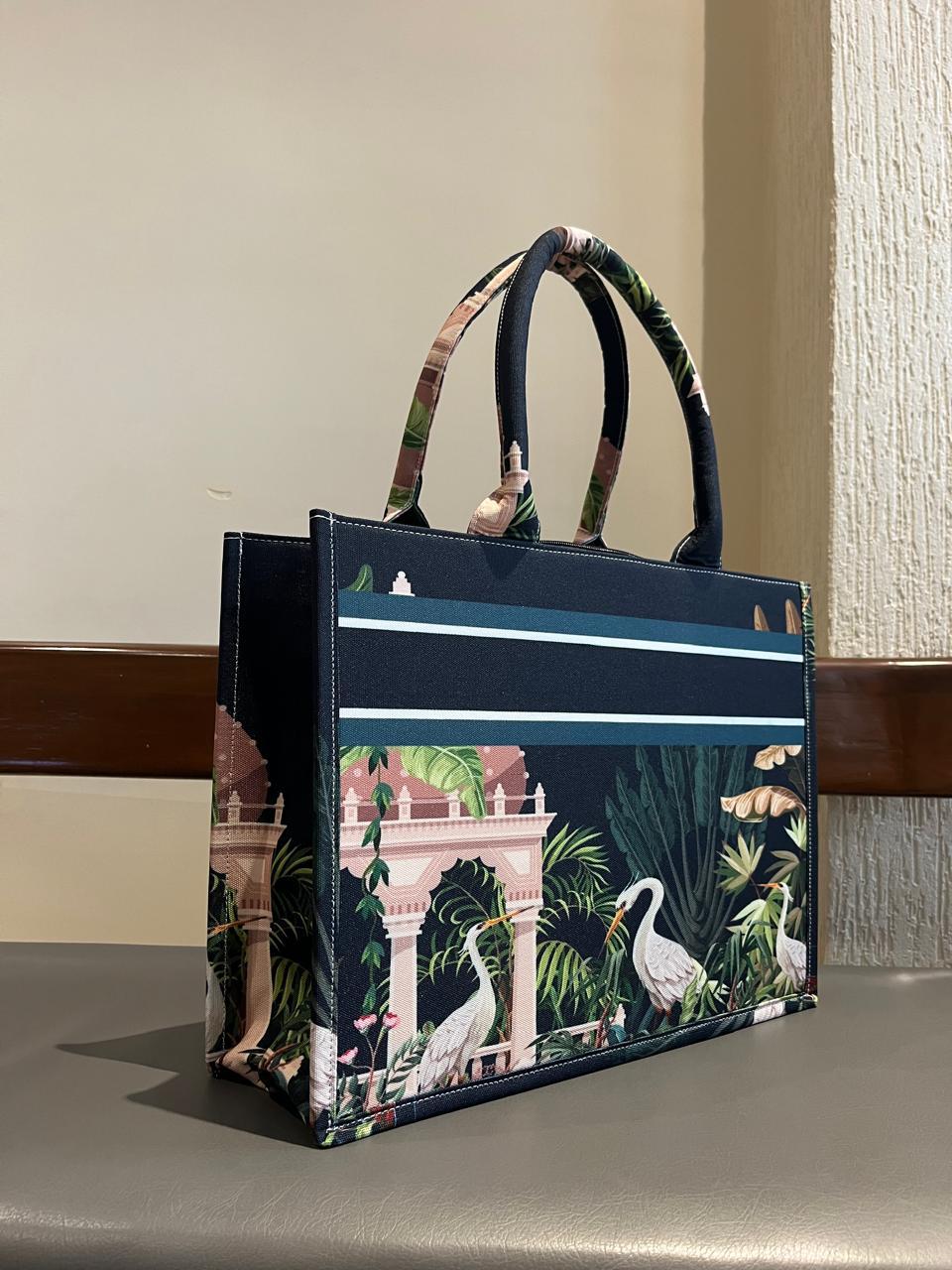 Personalized Digital Printed Cotton Tote Bag – Custom Name Gift Bag 16.0