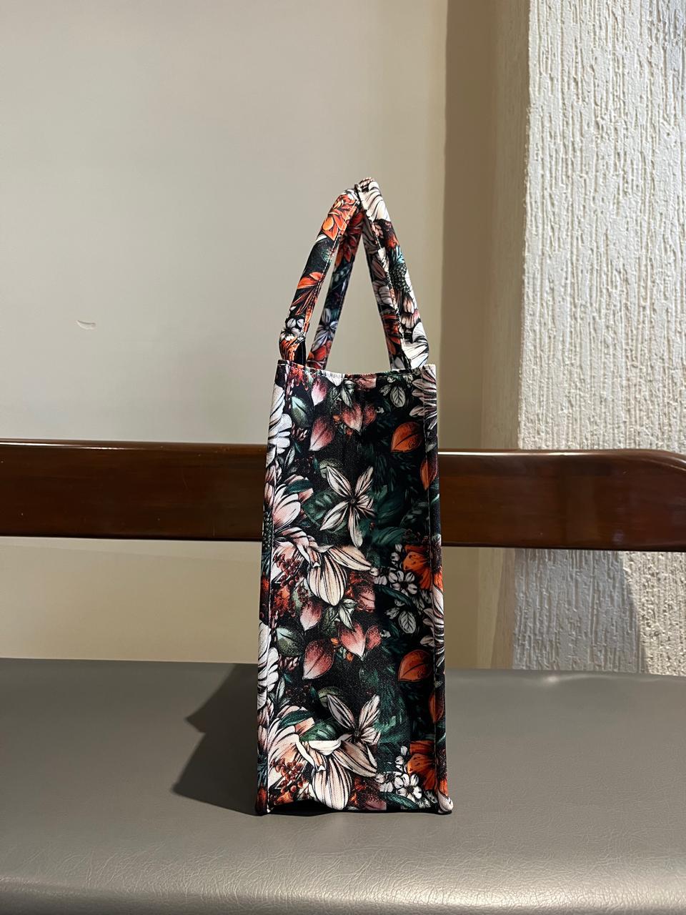 Personalized Digital Printed Cotton Tote Bag – Custom Name Gift Bag 15.0