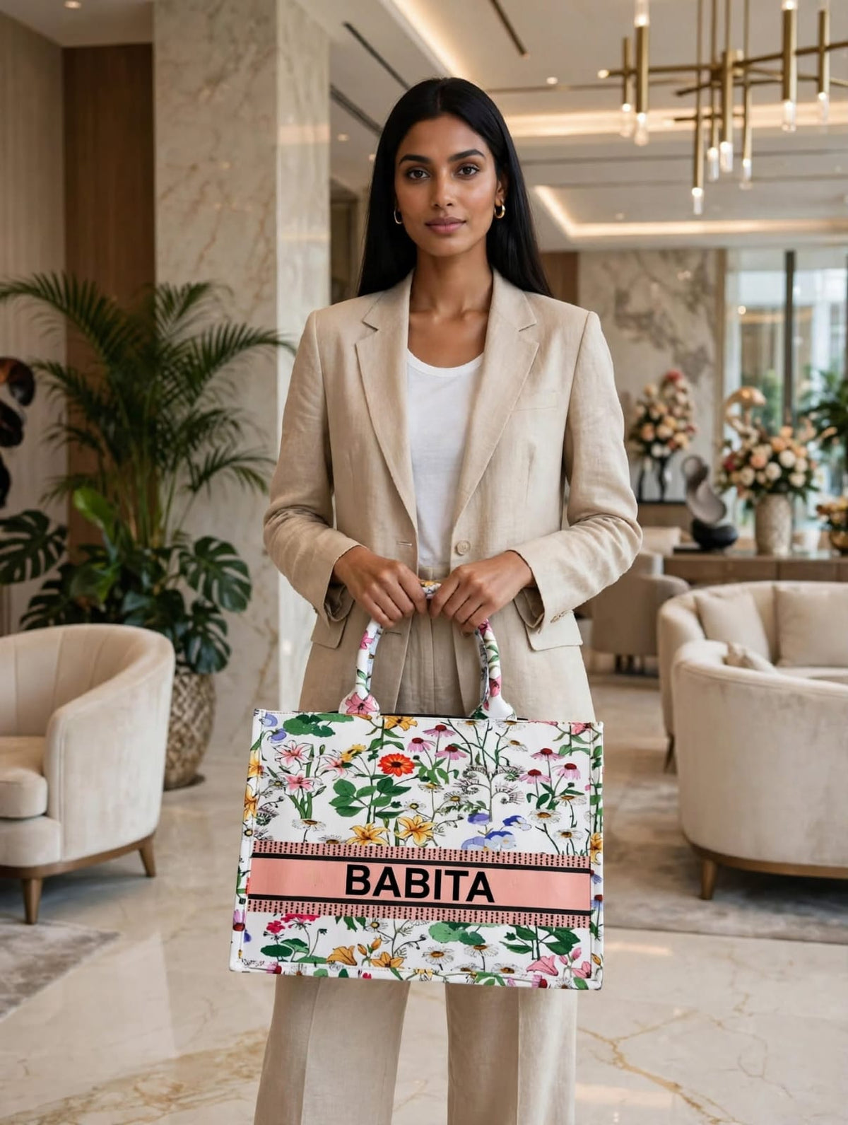 Personalized Digital Printed Cotton Tote Bag – Custom Name Gift Bag 12.0