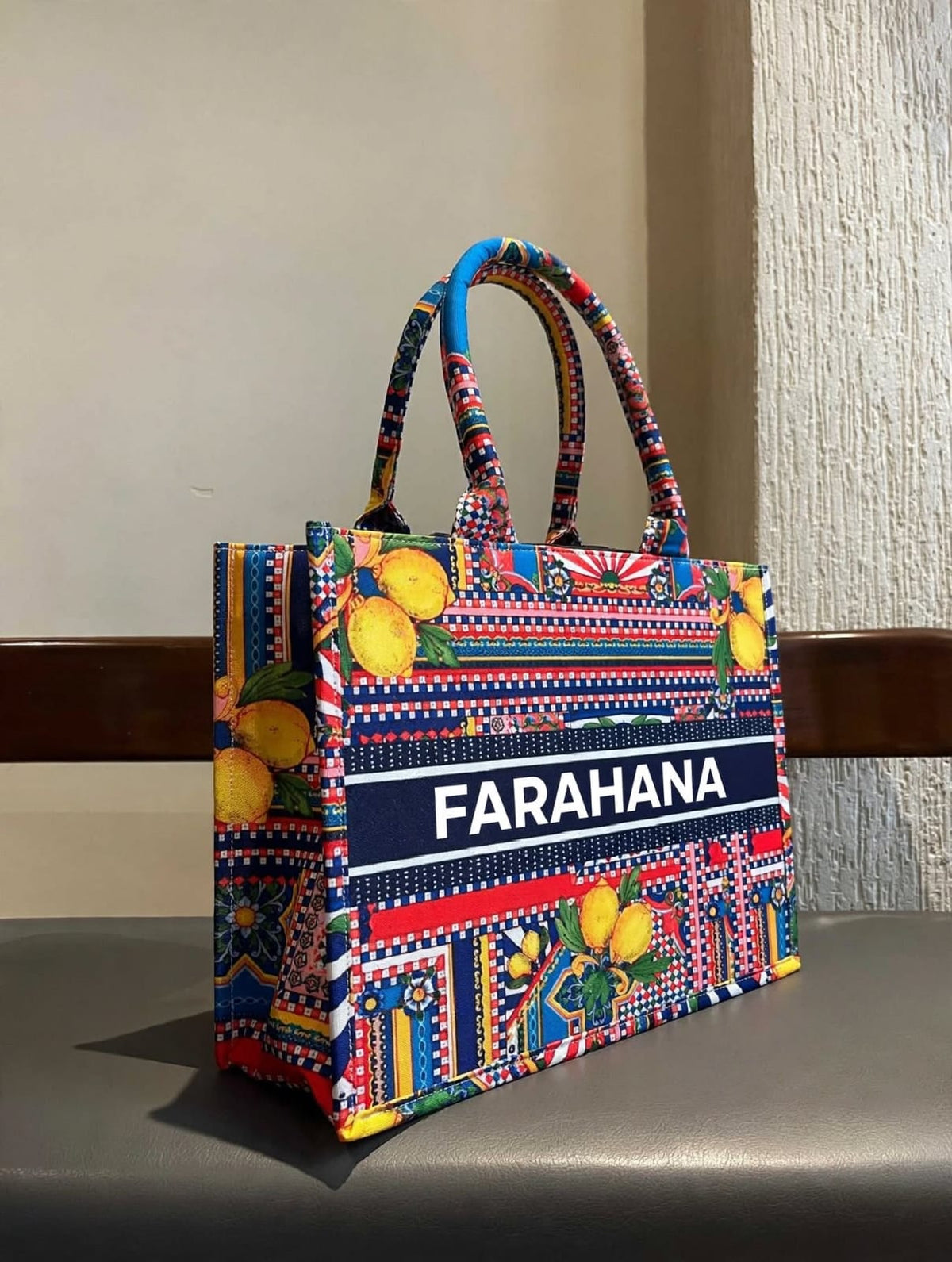 Personalized Digital Printed Cotton Tote Bag – Custom Name Gift Bag 8.0
