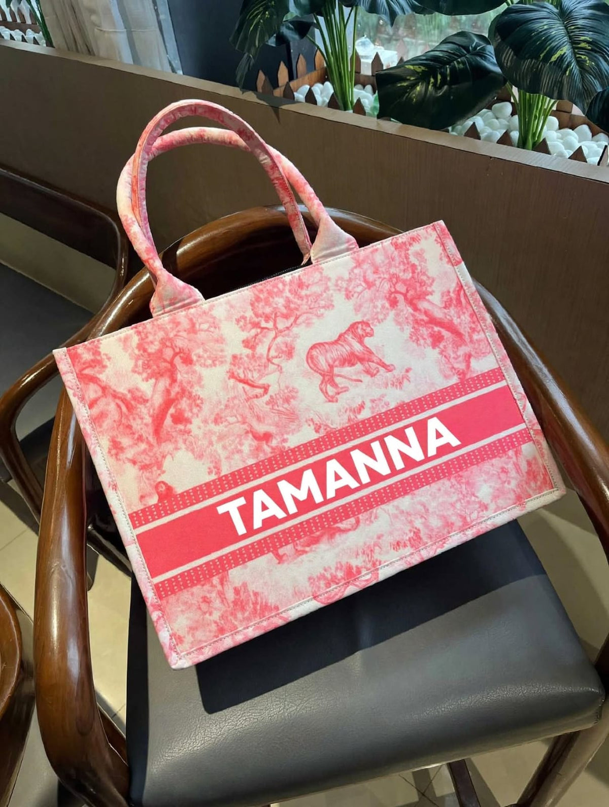 Personalized Digital Printed Cotton Tote Bag – Custom Name Gift Bag 6.0