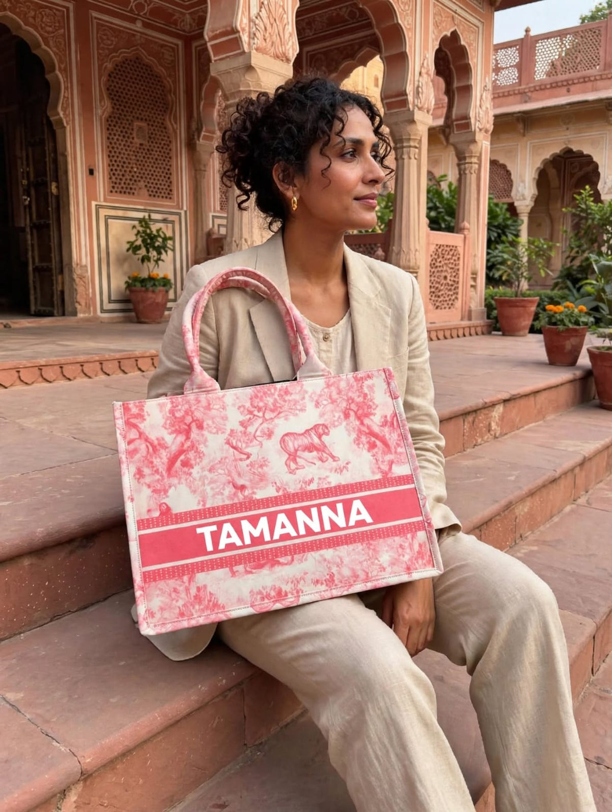Personalized Digital Printed Cotton Tote Bag – Custom Name Gift Bag 6.0
