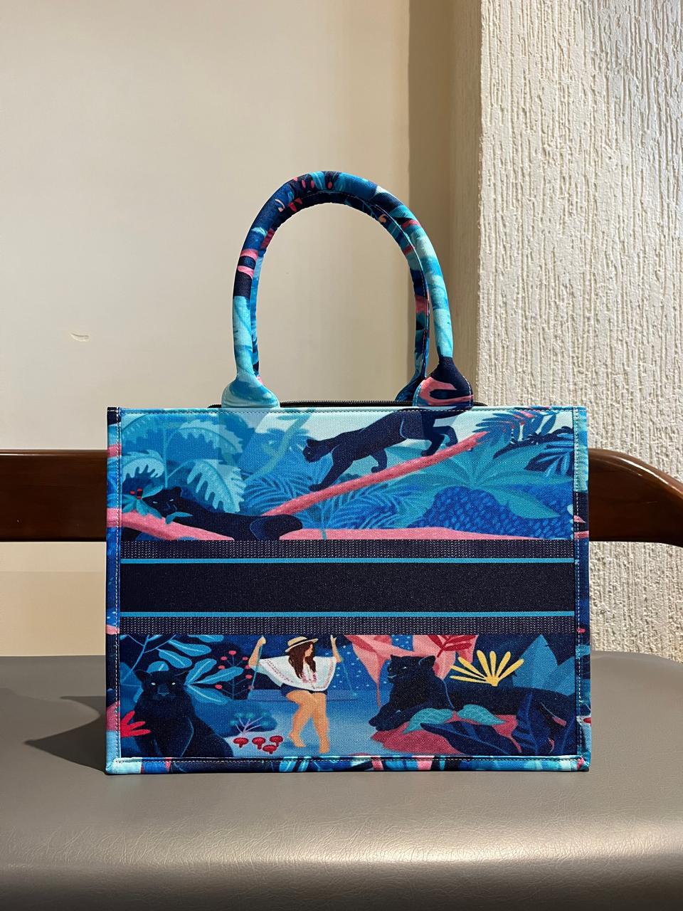 Personalized Digital Printed Cotton Tote Bag – Custom Name Gift Bag 5.0