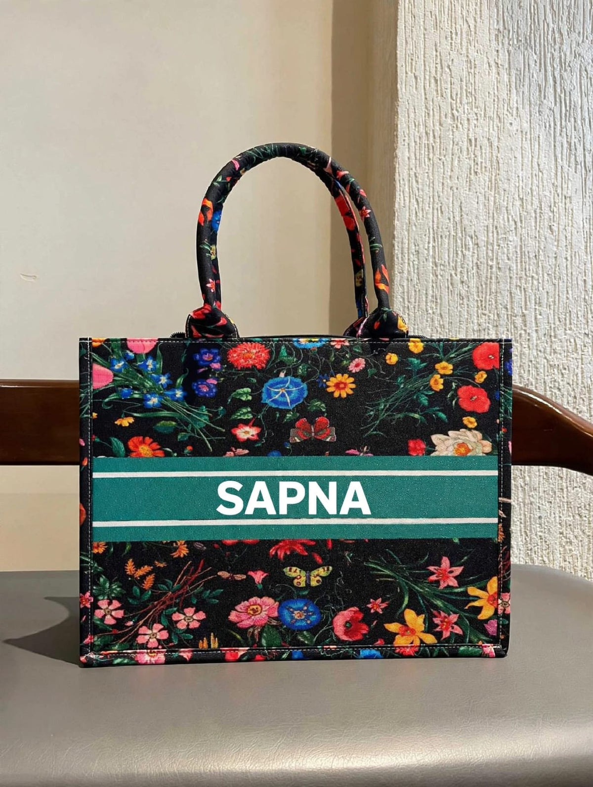 Personalized Digital Printed Cotton Tote Bag – Custom Name Gift Bag 4.0