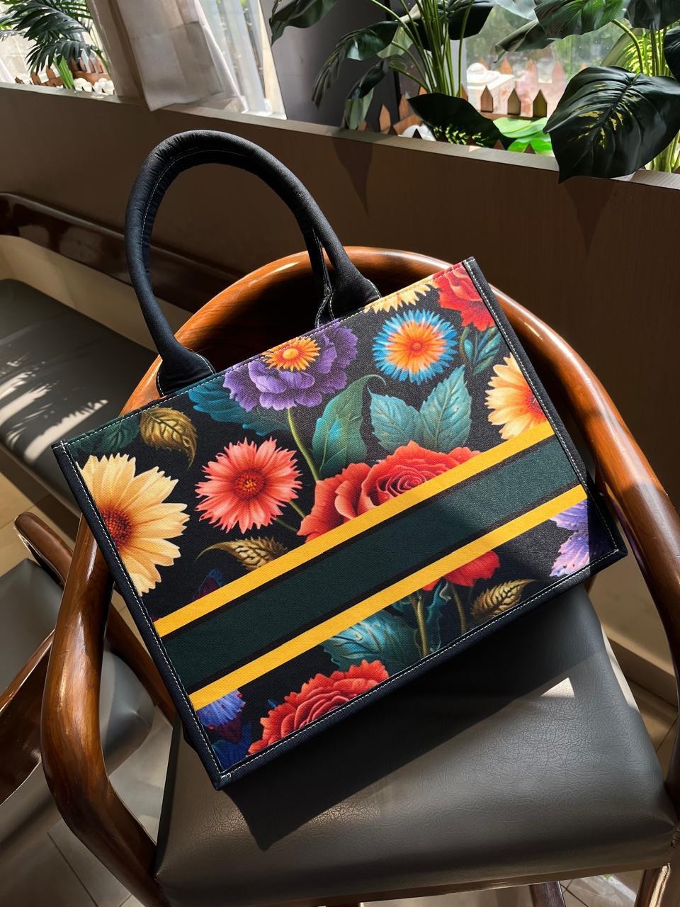 Personalized Digital Printed Cotton Tote Bag – Custom Name Gift Bag 2.0